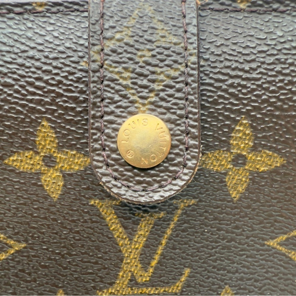 Louis Vuitton Brown Monogram French Purse Wallet Gold | Women’s | Used | - Picture 15 of 15
